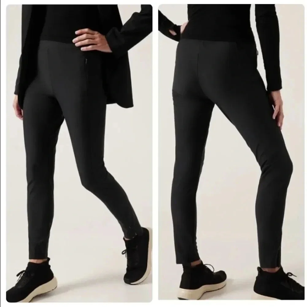 Athleta Stellar Tight in Black Size 2 - Picture 1 of 15